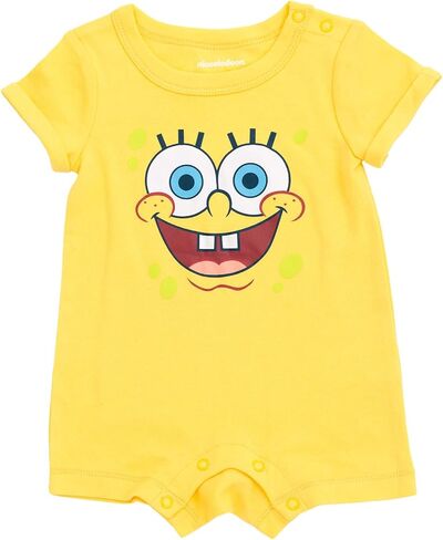 SPONGEBOB SQUAREPANTS Baby Romper and Hat Newborn to Infant in Saudi Arabia