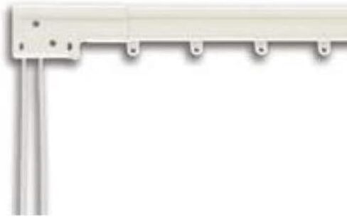 قضيب ستارة جرابر Super Duty Traverse 48-84 بوصة، أبيض (طريق واحد سحب: اليمين) in Kuwait