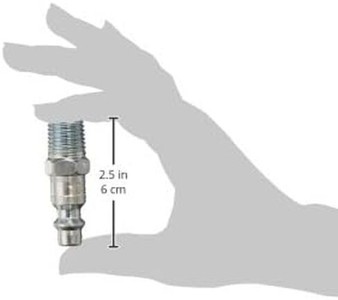 قابس Amflo CP21، تصميم 1/4" I/M، 1/4" MNPT، فولاذ in Saudi Arabia