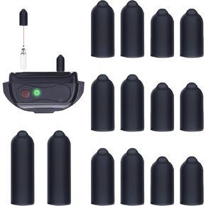 24 Pcs Dog Shock Collar Rubber Tips,Training Collar Replacement Parts Dog Collar Silicone Covers Training Rubber Tips Column Conductive Rubber Sleeve for Pet Dog Training Collars in Kuwait