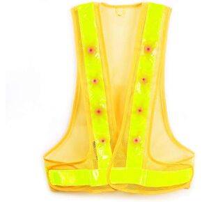Maxsa 20029 Unisex-Adult Reflective Safety Vest with 16 LEDs in Kuwait
