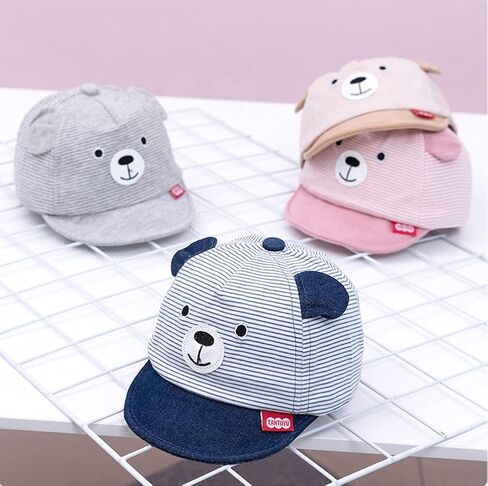 Sun Hat for Baby Boy Girl, Soft Cotton Hat for Baby Toddler, Kids Baseball Caps for Little boy Girl Spring Summer Sun hat in Kuwait