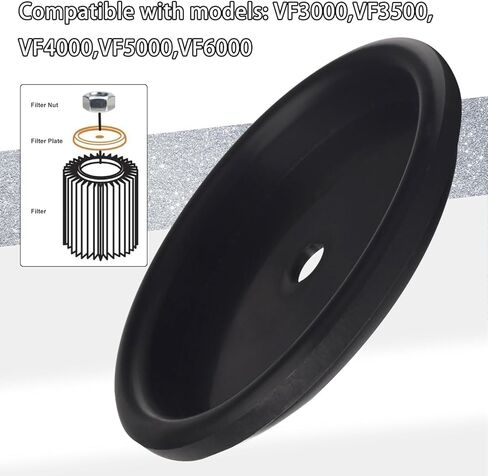 Filter Nut And Plate Kit for Wet/Dry Vac VT2565 31748, Suitable Compatible With Use With All Vacuums Not Using Qwik-Lock filters in Kuwait