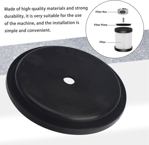 Filter Nut And Plate Kit for Wet/Dry Vac VT2565 31748, Suitable Compatible With Use With All Vacuums Not Using Qwik-Lock filters in Kuwait