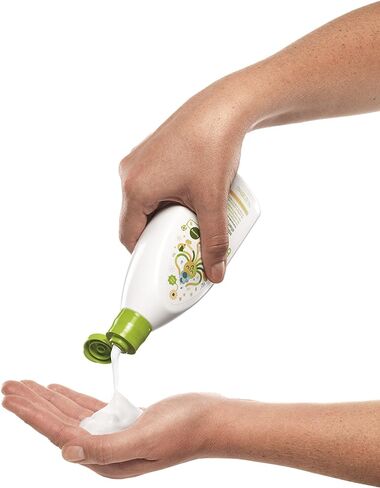 Babyganics Baby Shampoo + Body Wash Pump Bottle, Chamomile Verbena, , 3 Pack, Packaging May Vary in Saudi Arabia