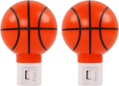 2 Pack Warm White - LED Plug-in Night Light - Baseball | Take Good Care Children Sleep in Saudi Arabia