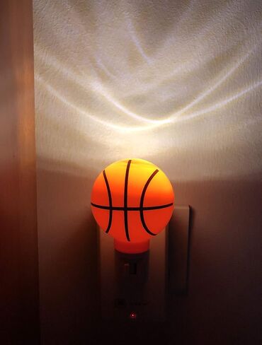 2 Pack Warm White - LED Plug-in Night Light - Baseball | Take Good Care Children Sleep in Saudi Arabia