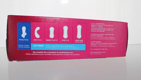 كيرفري بانتيلاينر للثونج مع اجنحة ستاي بوت غير معطرة (عبوة من 4 قطع) in Kuwait