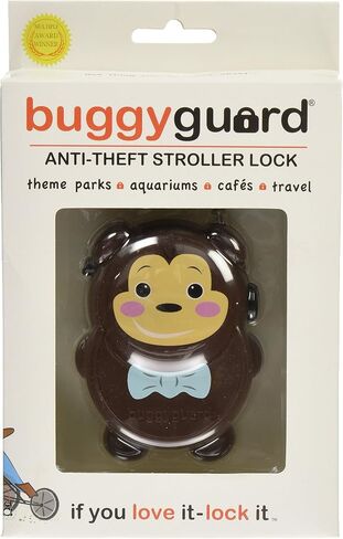 Buggyguard Retractable Stroller Lock, Monkey in Saudi Arabia