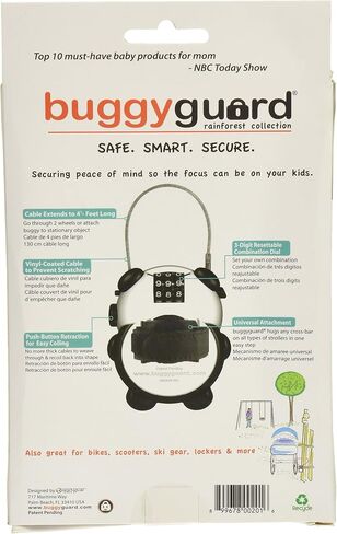 Buggyguard Retractable Stroller Lock, Monkey in Saudi Arabia
