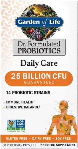 Garden of Life Dr. Formulated Daily Care Probiotics, 25 Billion CFU, 30 Ct in Saudi Arabia