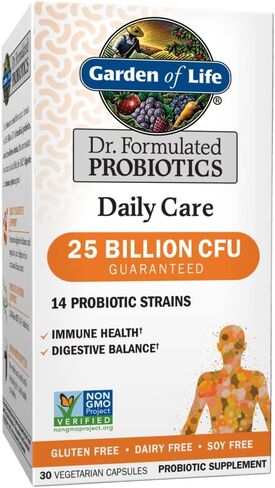 Garden of Life Dr. Formulated Daily Care Probiotics, 25 Billion CFU, 30 Ct in Saudi Arabia