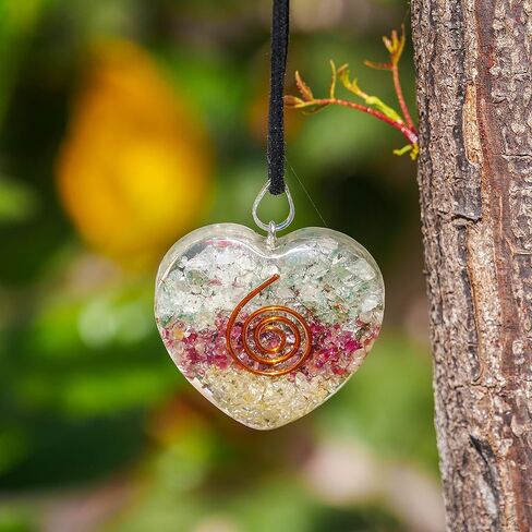 هرم أورغون - هرم نقود كريستالي ثلاثي - مولد الطاقة يعزز الثروة والازدهار مع الأفينتورين الأخضر والعقيق الأحمر والسترين - يجذب المال والنجاح مع كريستالات لاكي أورغون in Kuwait