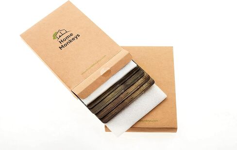 إطار صور مغناطيسي قوي بسمك إضافي 4 × 6 من HomeMonkeys من 4 قطع مغناطيس لتزيين أنيق شفاف سهل التغيير in Kuwait