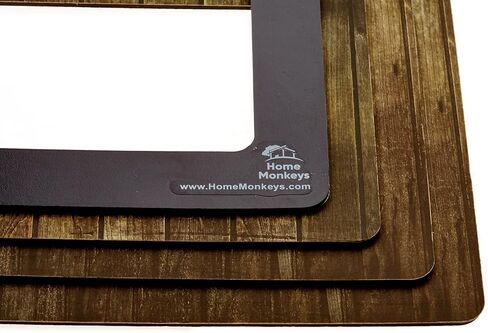 إطار صور مغناطيسي قوي بسمك إضافي 4 × 6 من HomeMonkeys من 4 قطع مغناطيس لتزيين أنيق شفاف سهل التغيير in Kuwait