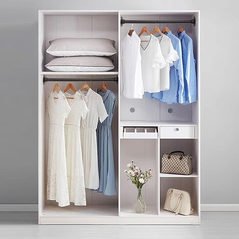 قضيب ستارة Furtrop Premium عالي التحمل وقابل للتعديل مع مجموعة مقابس، أسود (29-63.5) in Kuwait