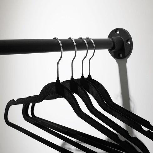 قضيب ستارة Furtrop Premium عالي التحمل وقابل للتعديل مع مجموعة مقابس، أسود (29-63.5) in Kuwait