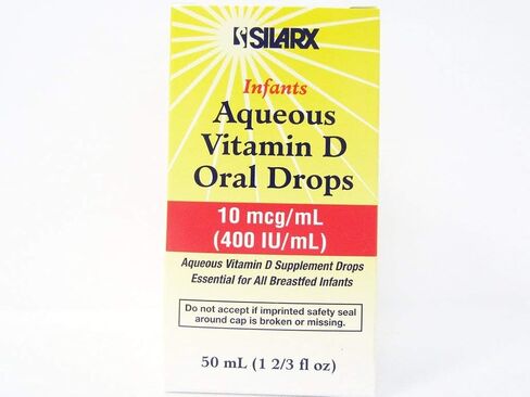 Silarx Aqueous Vitamin D Oral Drops 50ml by Silarx in Saudi Arabia