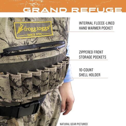 حذاء الصيد Grand Refuge 3.0 ذو القدم الطويلة للرجال من FROGG TOGGS مع بطانة عازلة قابلة للإزالة - HUSKY in Kuwait