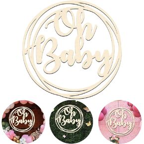 13.8 بوصة لافتة خشبية لتزيين حمام الطفل in Kuwait