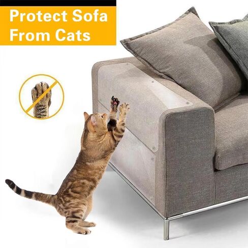 واقي أثاث من خدش القطط، واقي أريكة الزاوية للقطط، واقي أثاث القطط، واقي أريكة شفاف للقطط، واقي أثاث مضاد للخدش للأريكة، 10 أشرطة تدريب للقطط in Kuwait