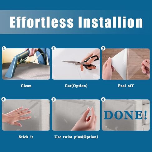 واقي أثاث من خدش القطط، واقي أريكة الزاوية للقطط، واقي أثاث القطط، واقي أريكة شفاف للقطط، واقي أثاث مضاد للخدش للأريكة، 10 أشرطة تدريب للقطط in Kuwait