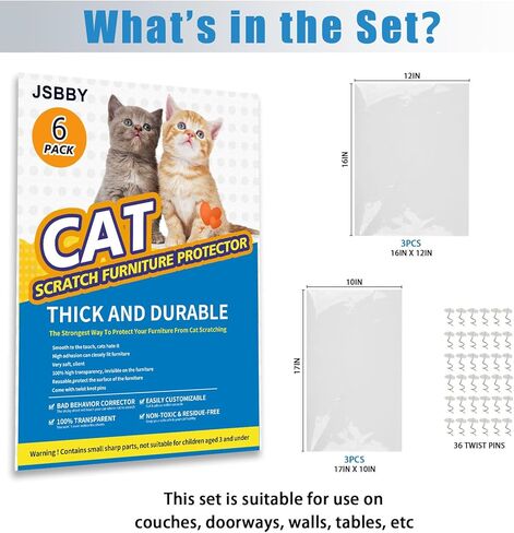 واقي أثاث من خدش القطط، واقي أريكة الزاوية للقطط، واقي أثاث القطط، واقي أريكة شفاف للقطط، واقي أثاث مضاد للخدش للأريكة، 10 أشرطة تدريب للقطط in Kuwait