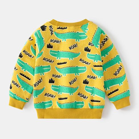 GFQLONG Toddler Baby Boy Fall Winter Sweatshirt Outfit Clothes Long Sleeve Pullover Tops Joggers Pants Set in Kuwait
