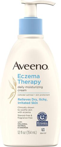 كريم مرطب لعلاج الاكزيما من افينو، 12 اونصة سائلة (354 مل) in Kuwait