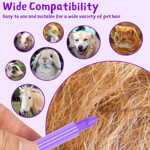 Bzeumk 12 Colors Washable Pet Hair Dye Fur Paint for Dog Cat Horses Cattle Livestock Farm Animal ID Marking Painting in Kuwait