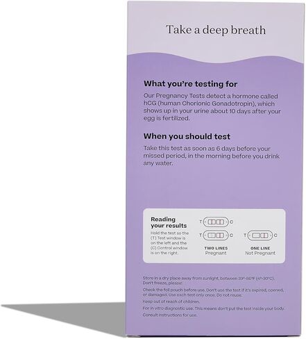 Stix Early Detection Pregnancy Tests | Test 6 Days Before Missed Period | Accurate & Easy to Use | 2 Tests in Kuwait