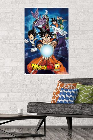 Trends International Dragon Ball Super - ملصق حائط للمجموعات، 22.375 بوصة × 34 بوصة، نسخة غير مؤطرة in Saudi Arabia