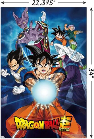 Trends International Dragon Ball Super - ملصق حائط للمجموعات، 22.375 بوصة × 34 بوصة، نسخة غير مؤطرة in Saudi Arabia