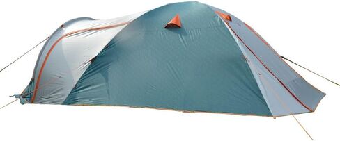 خيمة خارجية NTK Indy GT 4/6/8 أشخاص للتخييم | خيمة تخييم بواجهة أمامية ومظلة ممتدة| قبة مقاومة للماء بنسبة 100% وشبكة مسامية | خيمة 3 مواسم | خيمة سهلة الإعداد in Kuwait