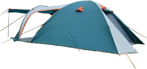 خيمة خارجية NTK Indy GT 4/6/8 أشخاص للتخييم | خيمة تخييم بواجهة أمامية ومظلة ممتدة| قبة مقاومة للماء بنسبة 100% وشبكة مسامية | خيمة 3 مواسم | خيمة سهلة الإعداد in Kuwait