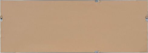 DesignOvation Beatrice Transitional Framed Panel Wall Mirror, 19 x 51, Walnut Brown, Chic Full Length Mirror for Wall in Kuwait