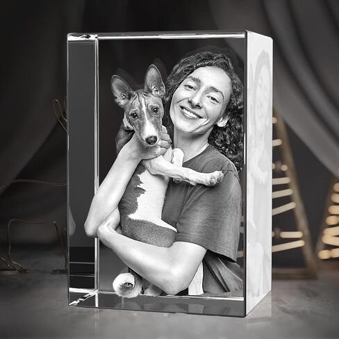 صورة كريستال ثلاثية الأبعاد من ArtPix، هدايا عيد الميلاد للأم والأب والرجال والنساء وهدايا عيد الميلاد، هدايا شخصية رائعة مع صورتك الخاصة، مستطيل كريستالي للصور ثلاثية الأبعاد، صورة ثلاثية الأبعاد مخصصة، هدايا مخصصة للأزواج in Kuwait