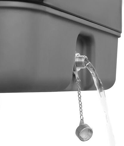 Creole Feast 54-Quart Portable Cooler, 4-Day Ice Retention Chest Box for Camping, Sports Activities, Fishing, BBQ and Beach Blast, Dark, CL5401D in Kuwait