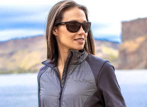 نظارة شمسية Wiley-X Acwkn01 Wx Weekender (للنساء) - رمادي دخاني in Kuwait