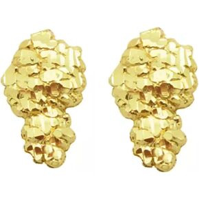 أقراط مسمارية مطلية بالذهب للارتداء اليومي in Kuwait