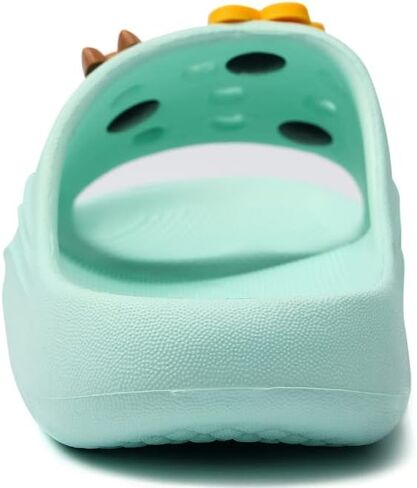 LENEZEN Kid's Slides Girls Boys Comfort Non-Slip Thick Sole Slippers Summer Beach Shoes Shower Slippers Indoor & Outdoor in Saudi Arabia
