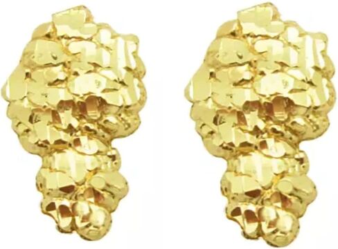 أقراط مسمارية مطلية بالذهب للارتداء اليومي in Kuwait