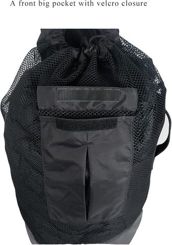 حقيبة غوص كواغاربو سكوبا - حقيبة ظهر شبكية كبيرة للسفر لغوص الغوص والتهوية ومعدات ومعدات حقيبة شبكية شديدة التحمل تحمل قناع وزعنف، انبوب تنفس وأكثر من ذلك in Kuwait