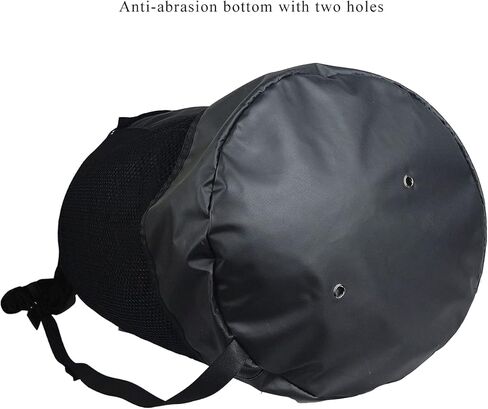 حقيبة غوص كواغاربو سكوبا - حقيبة ظهر شبكية كبيرة للسفر لغوص الغوص والتهوية ومعدات ومعدات حقيبة شبكية شديدة التحمل تحمل قناع وزعنف، انبوب تنفس وأكثر من ذلك in Kuwait