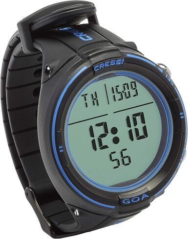 Cressi Goa Dive Watch Computer | 4 Programs - Air/Nitrox, Freediving, Gage | Made in Italy in Kuwait