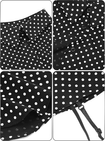 4 Pieces Fake Collar Detachable Dickey Collar Half Shirts Round Collar Blouse False Collar Top for Women Girls Outfits in Saudi Arabia