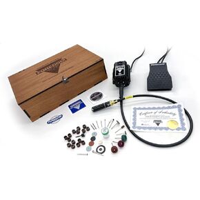 Foredom Black SR Motor Flexshaft K.100 Kit مجموعة الإصدار المحدود للذكرى السنوية رقم 100th C.FCT للتحكم في السرعة وقبضة H.30 in Saudi Arabia