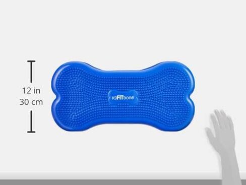 منصة تدريب توازن الكلاب FitPAWS® K9FITbone CanineGym® - عادية، زرقاء in Kuwait