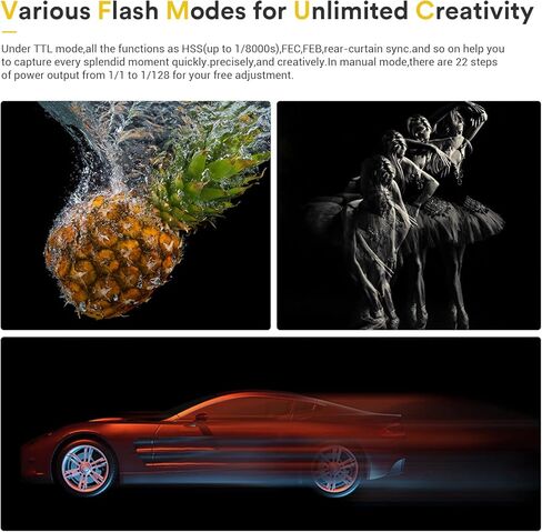 فلاش Godox TT685II-F TT685IIF لـ Fuji، 2.4G Wireless Speedlight GN60 1/8000s HSS Speedlight، تحويل فوري TCM، قفل سريع التحرير، فلاش كاميرا TTL Speedlite متوافق مع كاميرا Fujifilm in Saudi Arabia