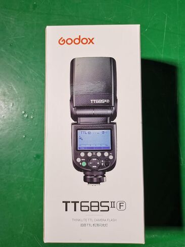 فلاش Godox TT685II-F TT685IIF لـ Fuji، 2.4G Wireless Speedlight GN60 1/8000s HSS Speedlight، تحويل فوري TCM، قفل سريع التحرير، فلاش كاميرا TTL Speedlite متوافق مع كاميرا Fujifilm in Saudi Arabia
